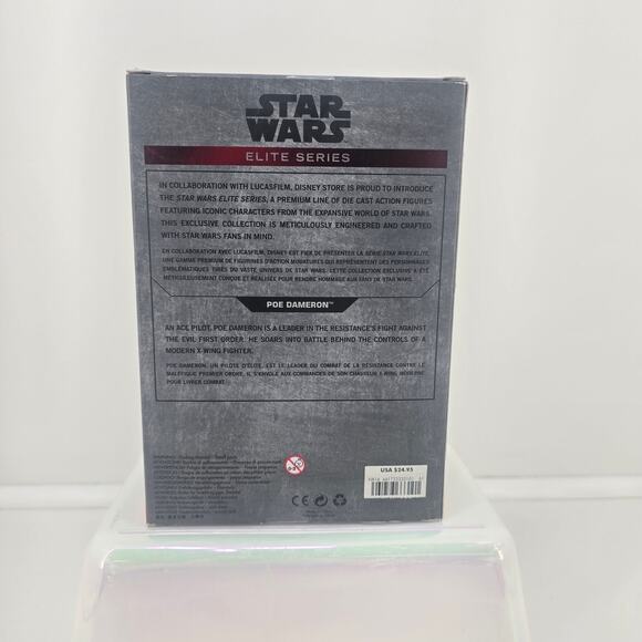 Star Wars Elite Series Poe Dameron Die Cast Action Figure (Sealed) Disney - Picture 4 of 8